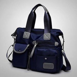 Fashion Crossbody Bag, Versatile Travel Tote Bag With Multiple Pockets